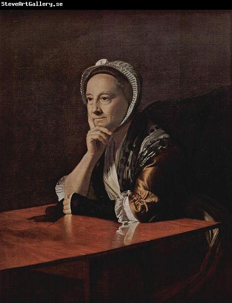 John Singleton Copley Mrs. Humphrey Devereux, oil on canvas painting by John Singleton Copley,